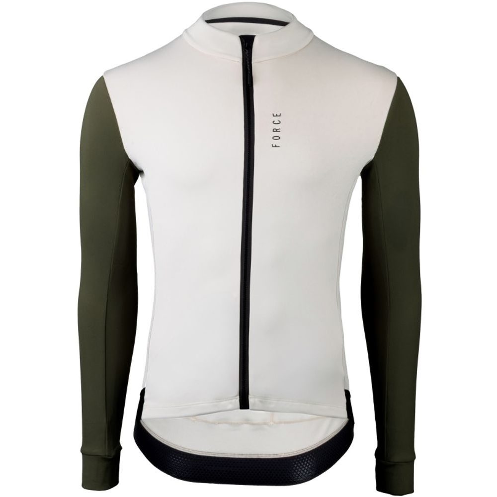 ENDLESS dlouhý rukáv, béžovo-zelený