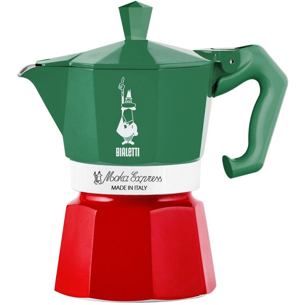 BIALETTI EXCLUSIVE, Moka Express Italia 3 porce