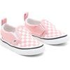 VANS TD Slip-On V, (checkerboard) powder pink/true white