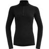 Duo Active Merino 205 Z.Neck Wmn, Black