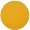 Sedátko kulaté bez ucha 1 vrstvé, průměr 350 mm - žluté