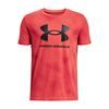 UNDER ARMOUR SPORSTYLE LOGO AOP SS-RED