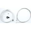Brake Cable Set Stop+ Steel Fr+Rear Compl white