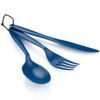 GSI OUTDOORS Tekk Cutlery Set; blue