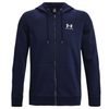 UA Essential Fleece FZ Hood, Navy