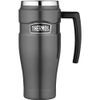 THERMOS Waterproof thermo mug with handle 470 ml metallic grey