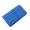YATE Fitness Quick drying towel size. XL 100x160 cm dark blue