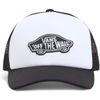 Classic Patch Curved Bill Trucker Black/White