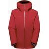 Ducan HS Hooded Jacket Women dark mammut red