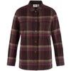 Singi Flannel Overshirt W Black Oak-Port