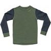 Expedition Merino Shirt Kid Night/Forest