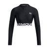 HeatGear Rib 1/4 Zip LS-BLK