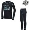 DOUBLE FACE SET ADVENTURE dětský triko dl.rukáv + spodky černá