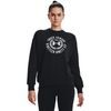 UNDER ARMOUR Rival Fleece Crest Grp Crew-BLK