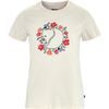 Fjällblomster Fox T-shirt W Chalk White