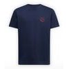 Circle Logo T-Shirt M Night Sky/Mountain Red