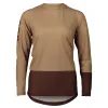 POC W's MTB Pure LS Jersey Jasper Brown/Axinite Brown