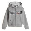 Checker Cherries Zip Hoodie Cement Heather