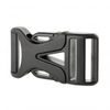 QUICK BUCKLE 25 MM, BLACK - NOIR