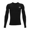UA HG Armour, LS-BLK