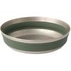 Detour Stainless Steel Collapsible Bowl - L, Laurel Wreath Green
