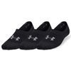 UNDER ARMOUR UA Breathe Lite Ultra Low 3p, Black