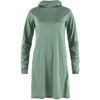 Abisko Sun-hoodie Dress W Patina Green