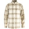 Övik Lite Flannel Shirt M Chalk White-Fossil
