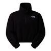 W 100 GLACIER HALF ZIP FLEECE, TNF BLACK