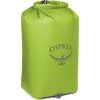 OSPREY UL DRY SACK 35, limon green