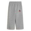 Checker Cherries Cropped Sweatpants Cement Heather