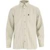 Övik Relaxed Hemp Shirt LS M Chalk White-Green
