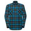 Alvra Longsleeve Shirt Men black-glacier blue