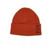 FOX W Wordmark Beanie, Burnt Orange