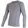 SENSOR MERINO ACTIVE men's long sleeve shirt light grey