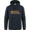 Fjällräven Logo Hoodie M Dark Navy