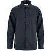 Övik Relaxed Hemp Shirt LS M Dark Navy