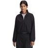 UA Unstoppable Wvn Pullover-BLK