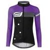 FORCE SQUARE women's long. sleeve, black and purple