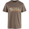 Multicolor Logo T-shirt M Suede Brown