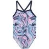 Swimsuit Sporty, AOP, cerulean