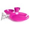 GSI OUTDOORS Cascadian 1 Person Table Set magenta