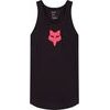 W Fox Head Tank Black/Pink