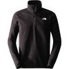 M RESOLVE FLEECE, 1/4 ZIP - EU Black