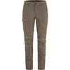 Abisko Hybrid Trail Trs Zip-off W Suede Brown