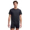 M UA Perf Cotton Crew Neck-2pk black