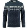 Övik Knit Sweater M Dark Navy-Mountain Blue