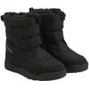 Boots W. Velcro, WP-Black