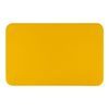 Obdelníkové sedátko bez ucha - žluté