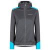 Aequilibrium Thermal Hoody W, Black/Malibu Blue